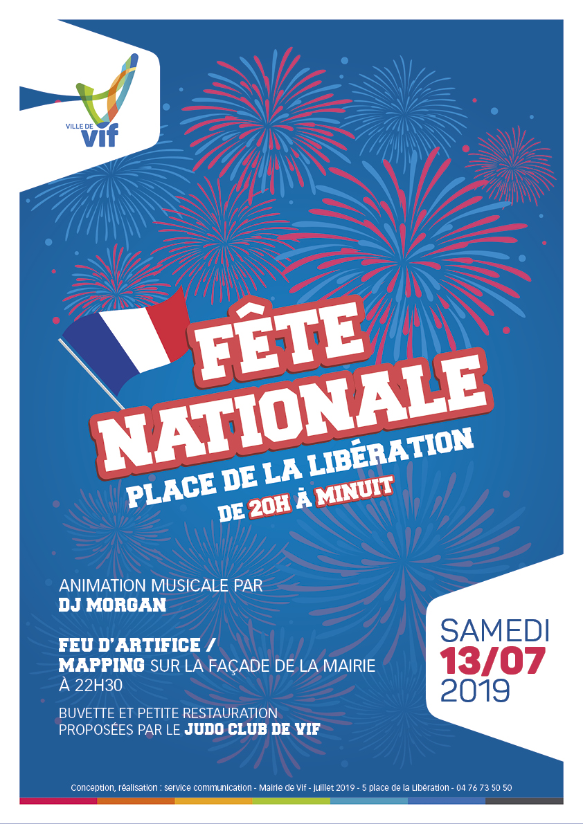 Affiche Fête nationale 2019