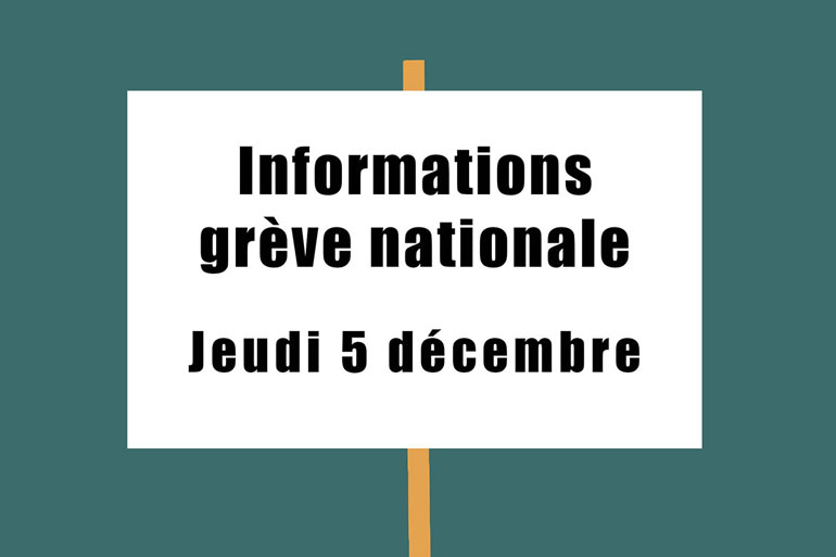 Grève nationale 5 décembre