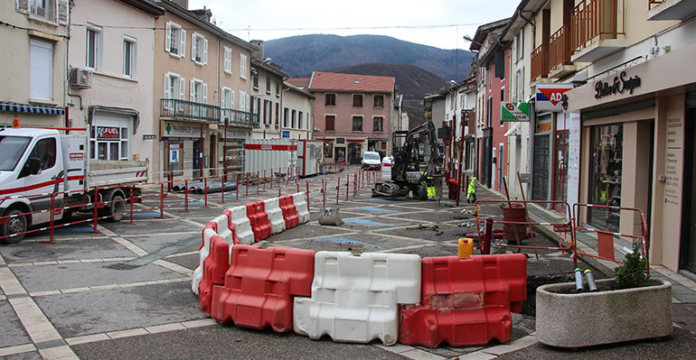 Travaux Centre Bourg