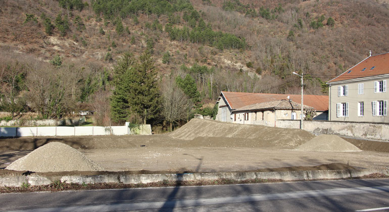 Parking provisoire - Site de la Visitation