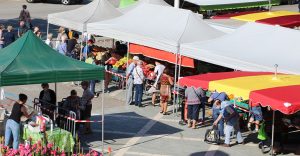 port du masque obligatoire sur les marchés