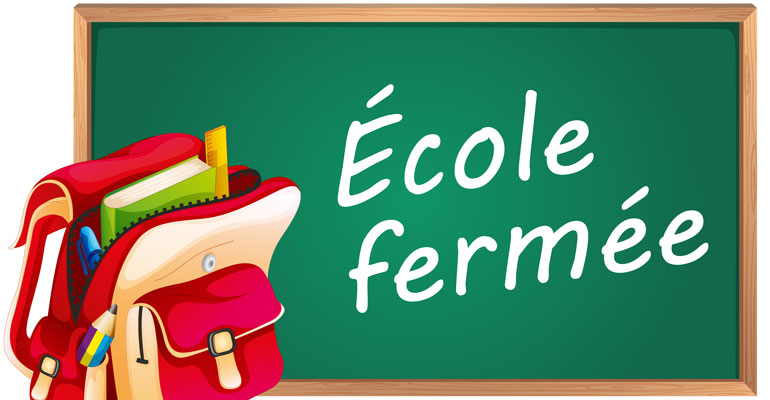 école fermée