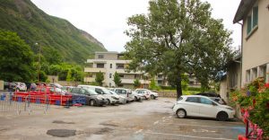 Parking salle des fêtes