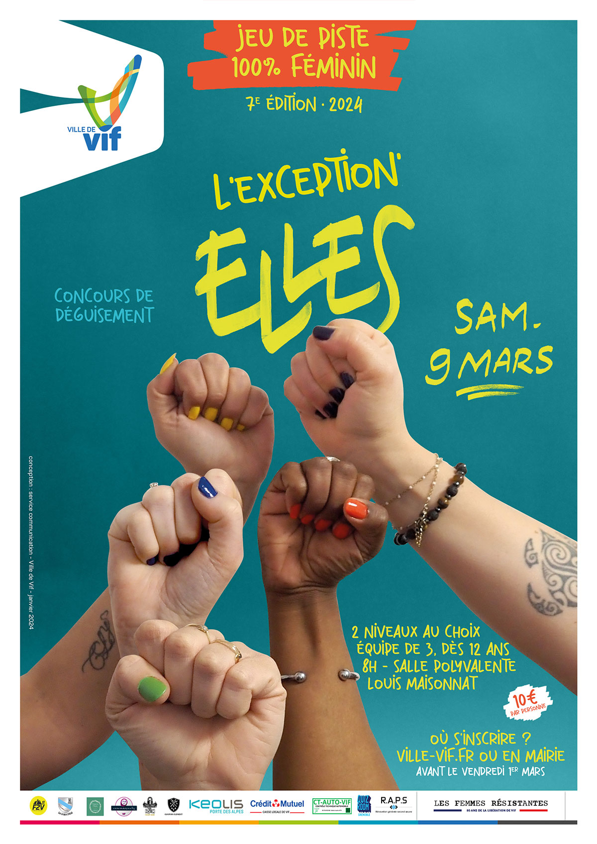 L'exception'ELLES 2024 - affiche