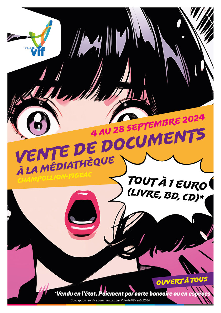 Affiche vente de documents