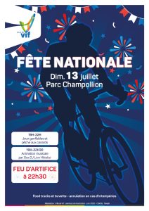 Affiche fête nationale 2025 - Vif