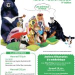 Affiche partir en livre