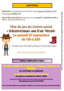 Centre social été 2025