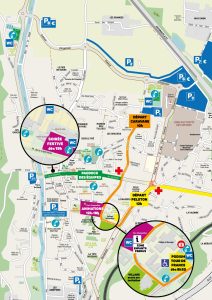 Site départ - Tour de France - Vif - 18ème étape