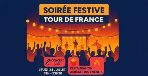 Soirée festive Tour de France à Vif
