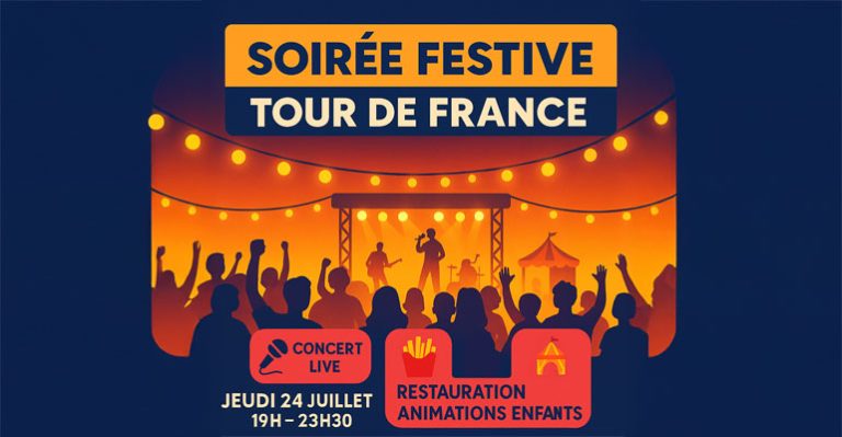 Soirée festive Tour de France à Vif