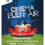 Cinéma plein air - Jurassic World
