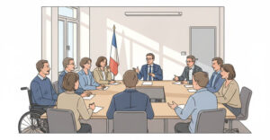 commission accessibilité vif