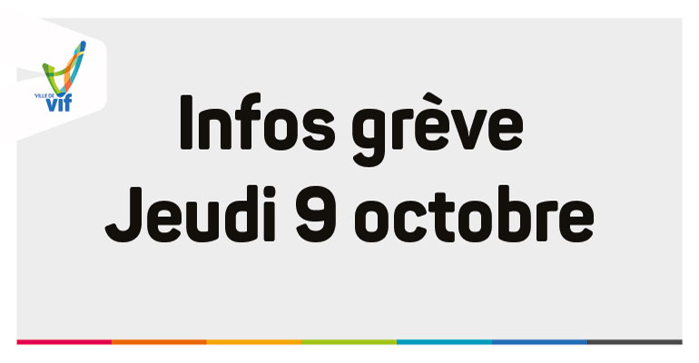 Grève jeudi 9 octobre