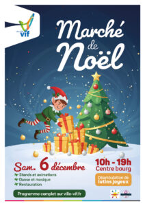 Marché de Noël 2025 à Vif (38)