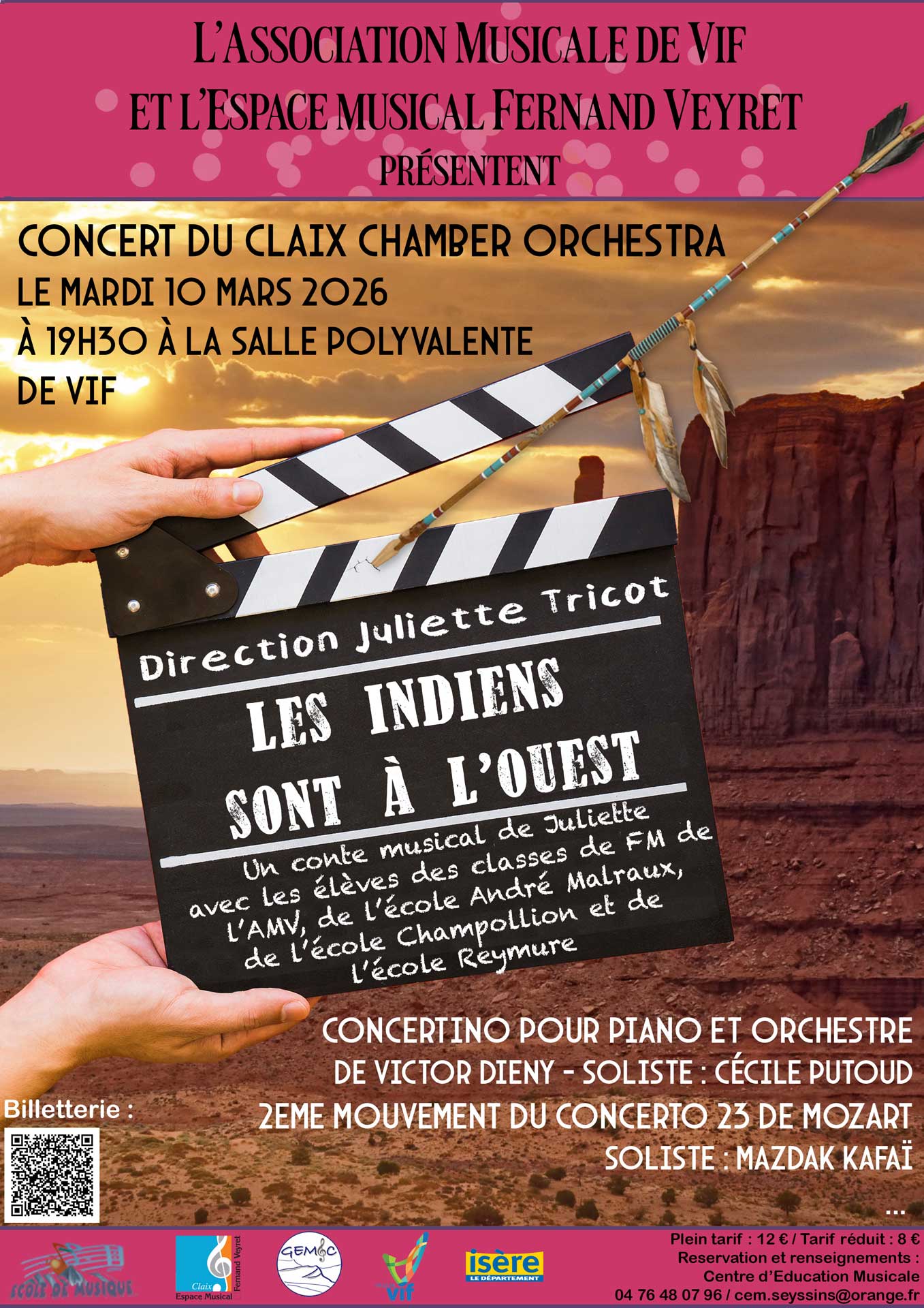 Les indiens sont à l'ouest (Vif)