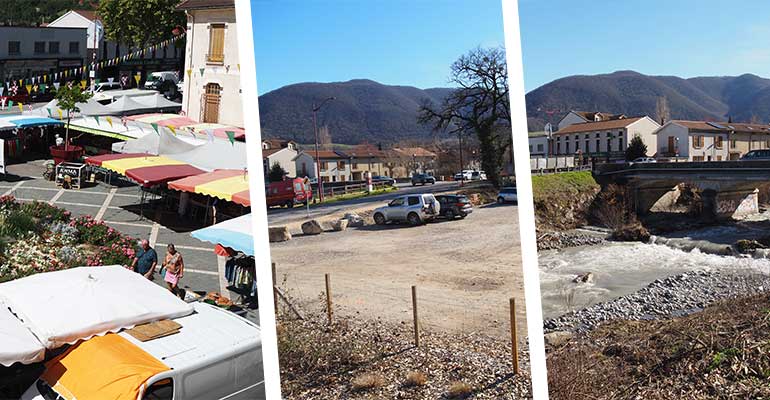 Travaux entrée ouest de Vif