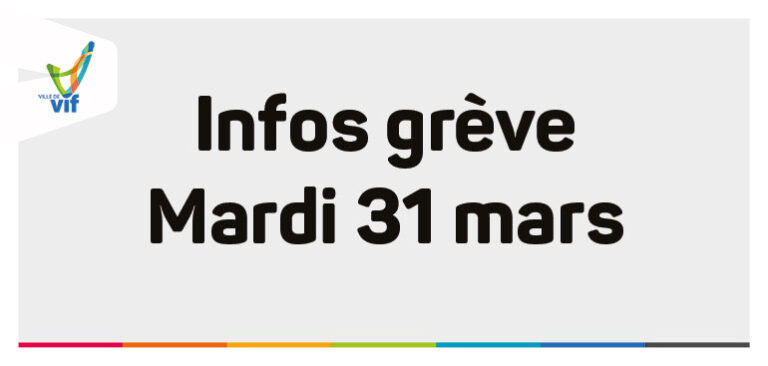 Grève mardi 31 mars