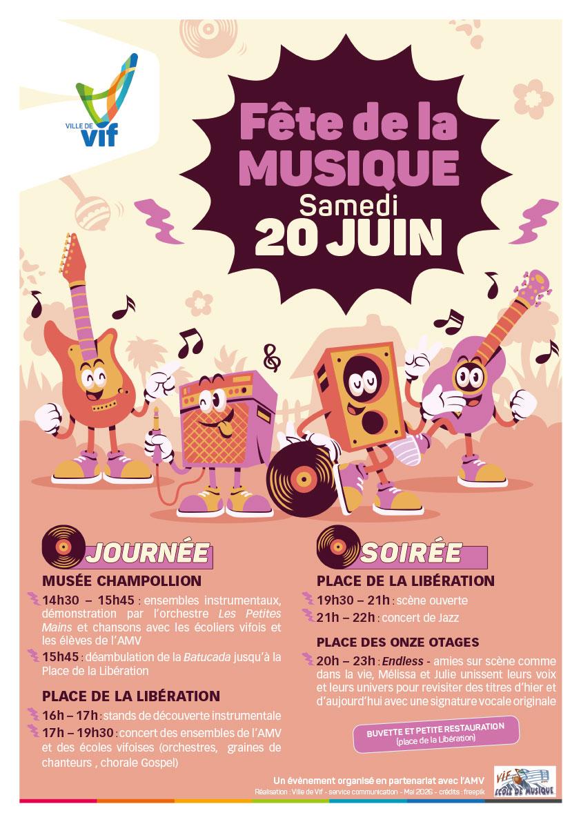 Affiche fête de la musique