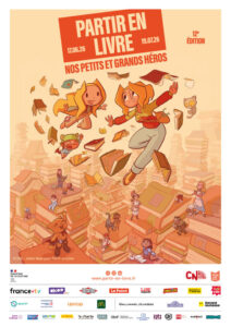 Affiche A4 - Partir en livre