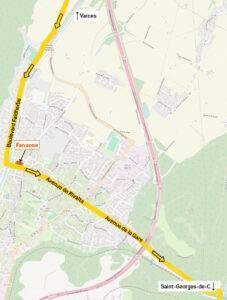 Parcours TDF Vif