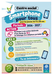 Opération smartphone Vif