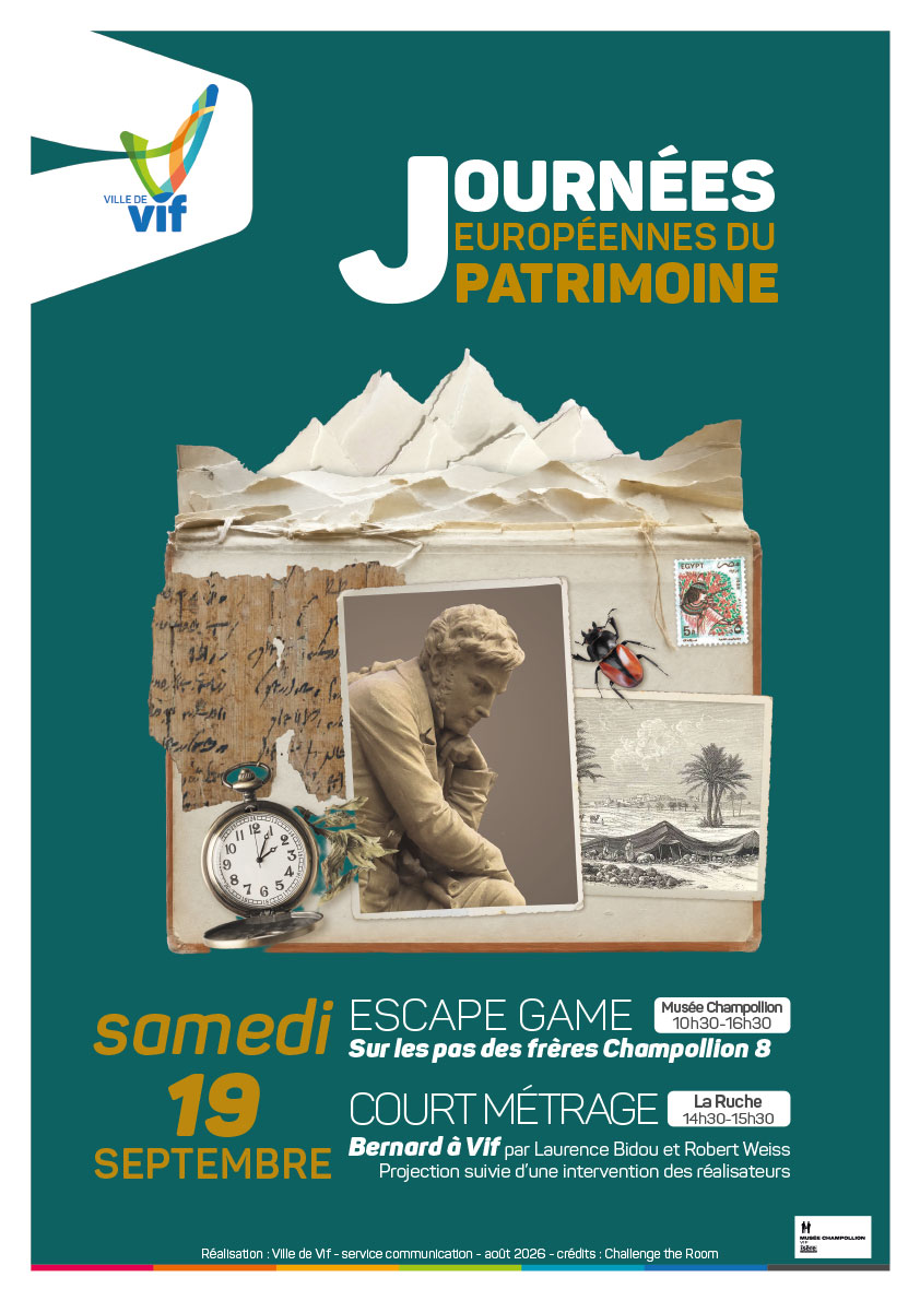 Journées du Patrimoine 2026 à Vif