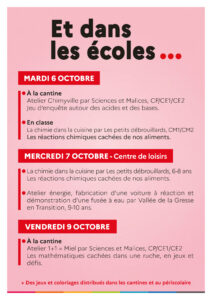 Flyer fête de la science