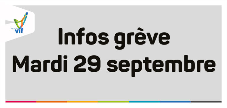 Grève du 29 septembre 2026 à Vif