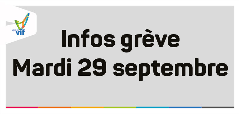 Grève du 29 septembre 2026 à Vif