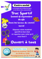 Affiche troc sportif 2026
